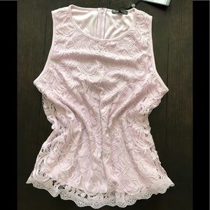 🆕Icy Lilac Lace top